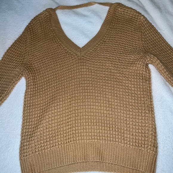 Long sweater could be worn as a dress or top depending on the person. - Picture 2 of 2